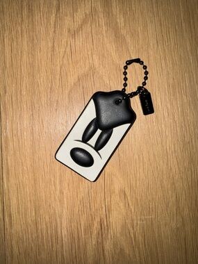 Coach X Disney Keychain Tag Charm